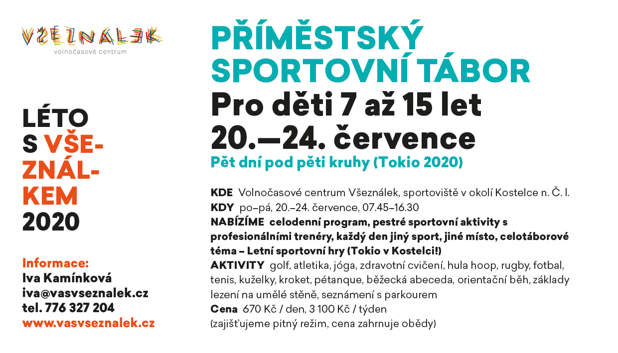 Základní informace o letním příměstském táboře